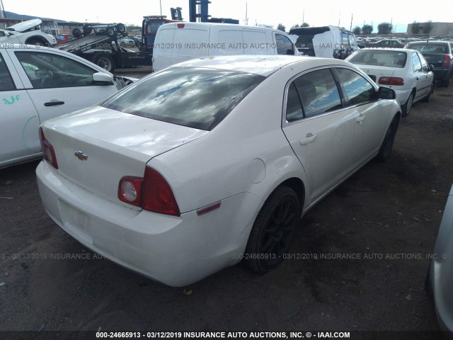 1G1ZA5EUXBF149683 - 2011 CHEVROLET MALIBU LS CREAM photo 4