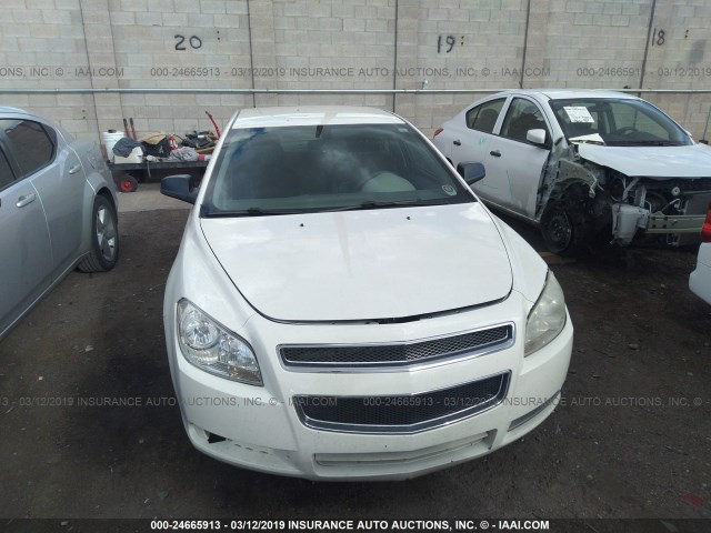 1G1ZA5EUXBF149683 - 2011 CHEVROLET MALIBU LS CREAM photo 6