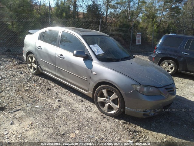 JM1BK323961524441 - 2006 MAZDA 3 S SILVER photo 1