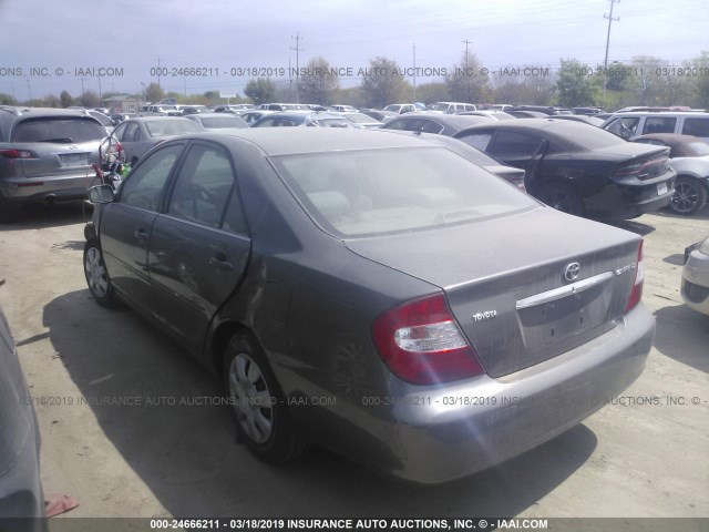 JTDBE32K430182431 - 2003 TOYOTA CAMRY LE/XLE 灰色 照片 3