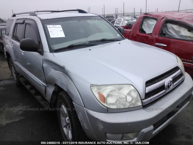 JTEZU14R950048562 - 2005 TOYOTA 4RUNNER SR5/SPORT SILVER photo 1