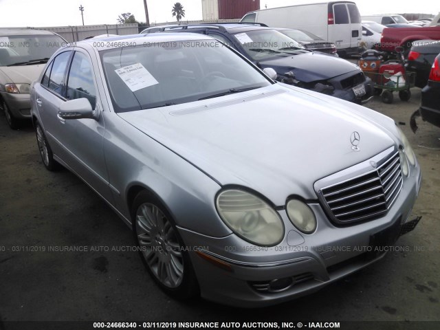 WDBUF56X87B104069 - 2007 MERCEDES-BENZ E 350 SILVER photo 1