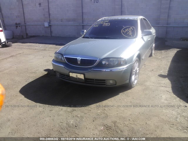 1LNHM86S74Y643477 - 2004 LINCOLN LS GREEN photo 6