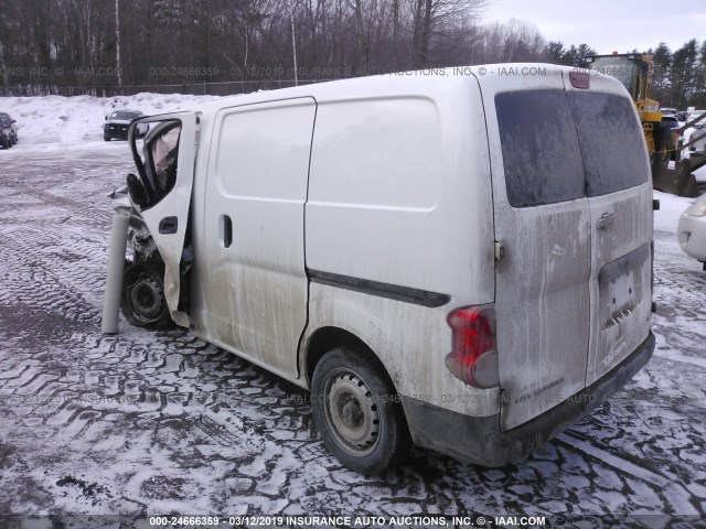 3N63M0ZN3HK714934 - 2017 CHEVROLET CITY EXPRESS LT WHITE photo 3