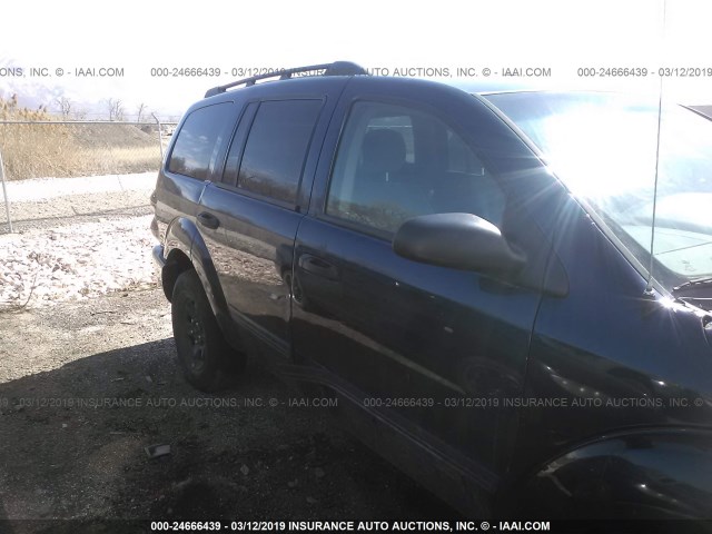 1D4HB48NX4F103226 - 2004 DODGE DURANGO SLT BLUE photo 6