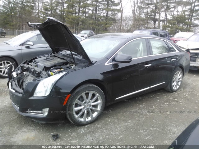 2G61N5S30E9283512 - 2014 CADILLAC XTS LUXURY COLLECTION BLACK photo 2