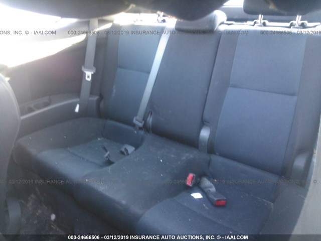 JTKDE167X50014047 - 2005 TOYOTA SCION TC WHITE photo 8