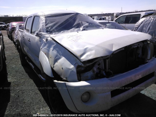 5TELU42N55Z096426 - 2005 TOYOTA TACOMA DOUBLE CAB 白色 照片 6