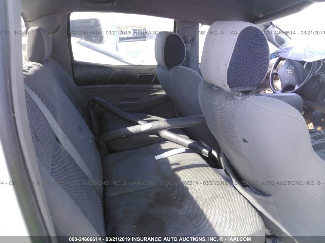 5TELU42N55Z096426 - 2005 TOYOTA TACOMA DOUBLE CAB 白色 照片 8