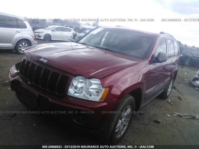 1J4HS48N66C254673 - 2006 JEEP GRAND CHEROKEE LAREDO/COLUMBIA/FREEDOM 红色 照片 2