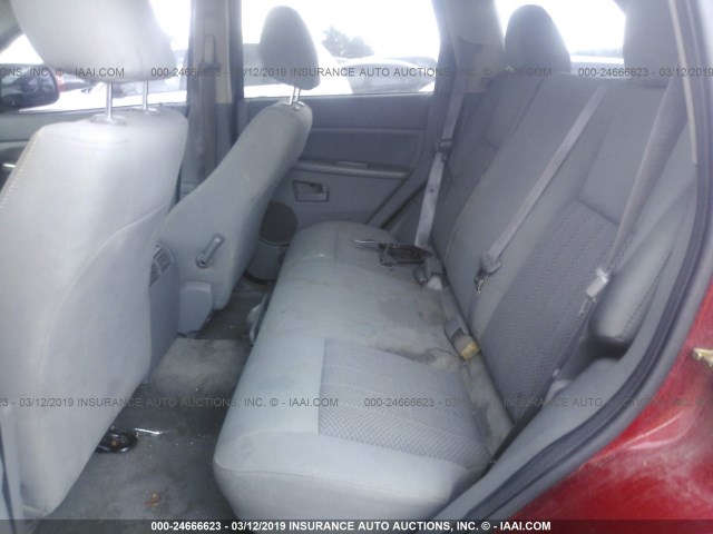 1J4HS48N66C254673 - 2006 JEEP GRAND CHEROKEE LAREDO/COLUMBIA/FREEDOM 红色 照片 8