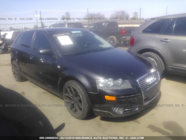 WAUMF78P06A075582 - 2006 AUDI A3 2.0 SPORT GRAY photo 1