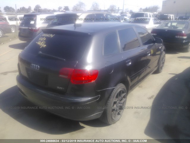 WAUMF78P06A075582 - 2006 AUDI A3 2.0 SPORT GRAY photo 4