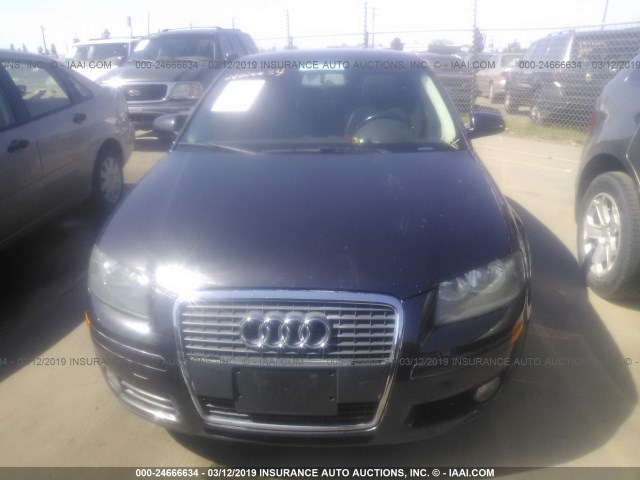 WAUMF78P06A075582 - 2006 AUDI A3 2.0 SPORT GRAY photo 6