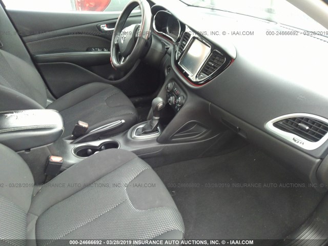 1C3CDFDH7FD111820 - 2015 DODGE DART SE AERO BLUE photo 5