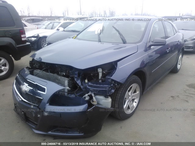 1G11B5SA6DF331811 - 2013 CHEVROLET MALIBU LS 蓝色 照片 2