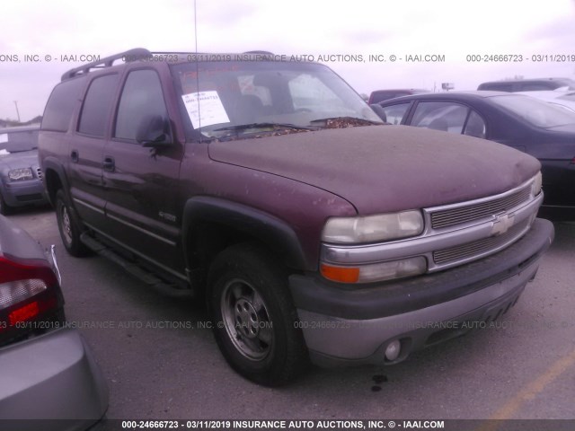 3GNEC16T8YG203284 - 2000 CHEVROLET SUBURBAN C1500 TAN photo 1