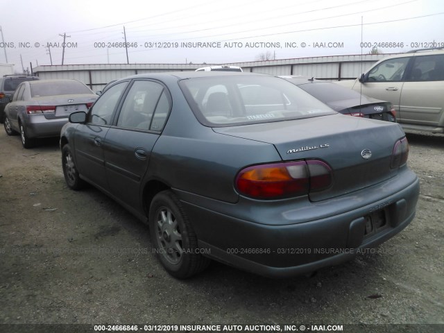 1G1NE52M1V6133349 - 1997 CHEVROLET MALIBU LS GREEN photo 3