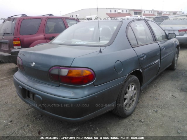 1G1NE52M1V6133349 - 1997 CHEVROLET MALIBU LS GREEN photo 4
