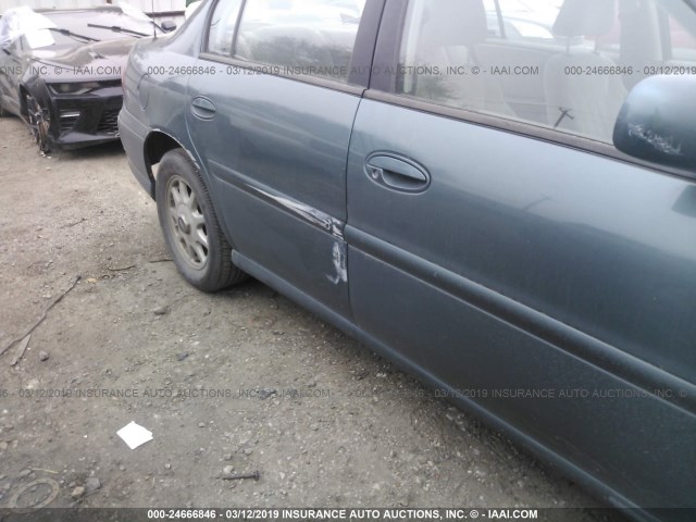 1G1NE52M1V6133349 - 1997 CHEVROLET MALIBU LS GREEN photo 6