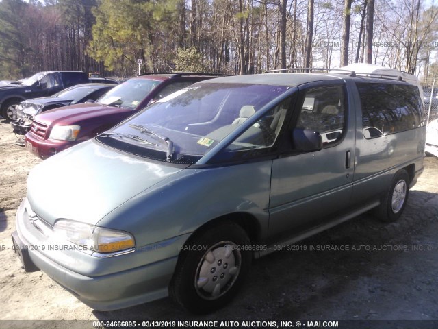 1GNDU06E8TT115867 - 1996 CHEVROLET LUMINA APV GREEN photo 2