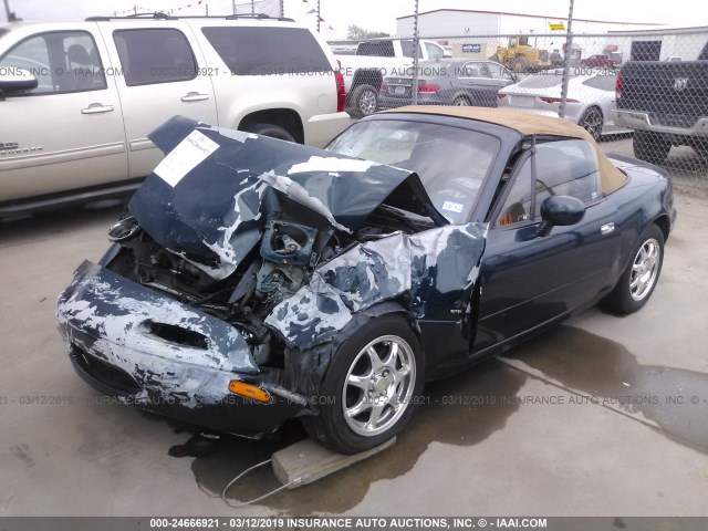 JM1NA3530R0512006 - 1994 MAZDA MX-5 MIATA GREEN photo 2