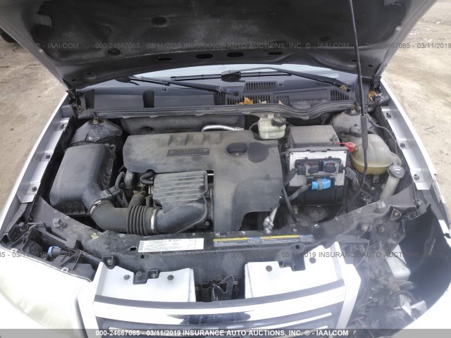 1G8AJ55F16Z132954 - 2006 SATURN ION LEVEL 2 银色 照片 10