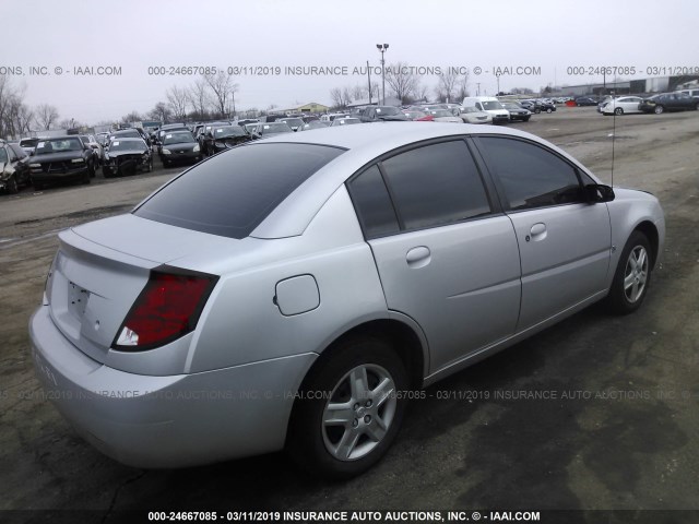 1G8AJ55F16Z132954 - 2006 SATURN ION LEVEL 2 银色 照片 4