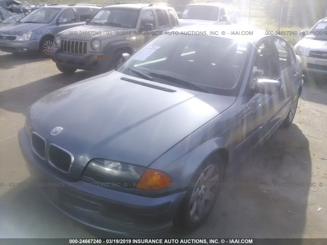 WBAAM3337XFP58003 - 1999 BMW 323 I AUTOMATIC Көк фото 2
