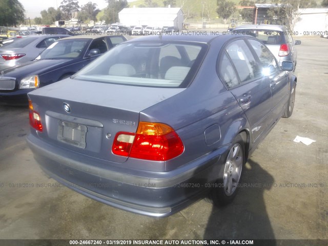 WBAAM3337XFP58003 - 1999 BMW 323 I AUTOMATIC Көк фото 4