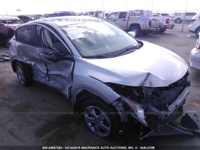 3CZRU5H55GM713647 - 2016 HONDA HR-V EX SILVER photo 1