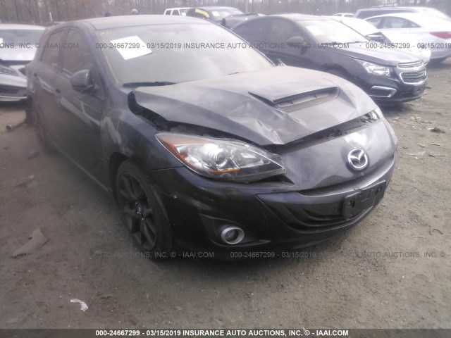 JM1BL1L45D1820479 - 2013 MAZDA SPEED 3 BLACK photo 6