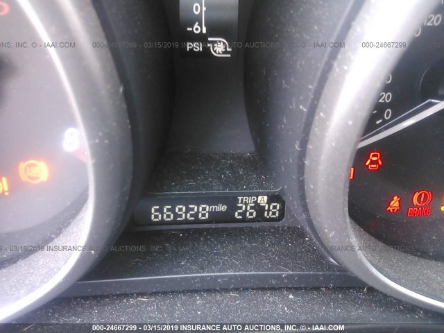 JM1BL1L45D1820479 - 2013 MAZDA SPEED 3 BLACK photo 7