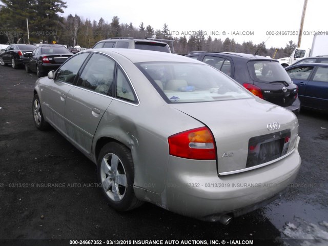 WAULT64BX3N042120 - 2003 AUDI A6 3.0 QUATTRO TAN photo 3