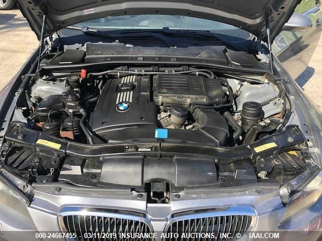WBAWB73517PV83584 - 2007 BMW 335 I SILVER photo 10