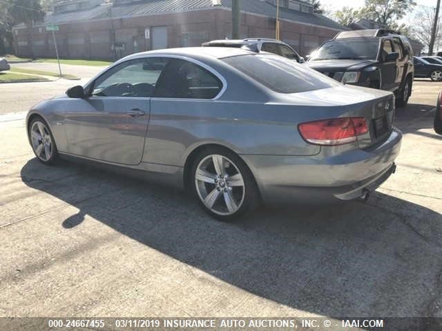WBAWB73517PV83584 - 2007 BMW 335 I SILVER photo 3