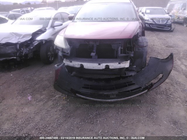 JM3TB28C470111797 - 2007 MAZDA CX-9 RED photo 6