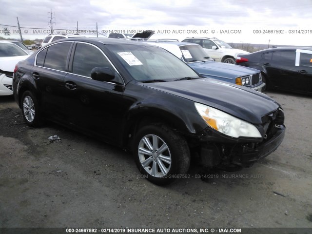 4S3BMCG64A3210562 - 2010 SUBARU LEGACY 2.5I PREMIUM BLACK photo 1