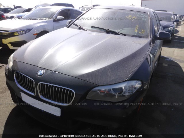 WBAFR7C57BC805153 - 2011 BMW 535 I BLACK photo 2