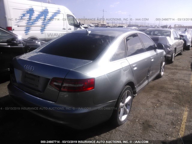 WAUAKAFB4AN017799 - 2010 AUDI A6 PREMIUM BLUE photo 4