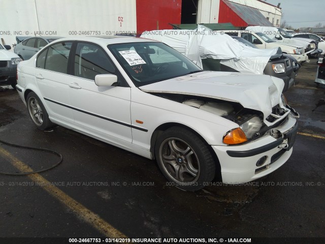 WBAAV53451FT01778 - 2001 BMW 330 I WHITE photo 1