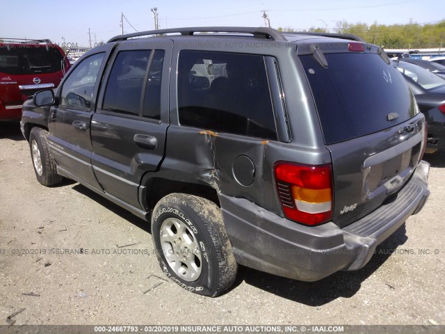 1J4GX38S92C230102 - 2002 JEEP GRAND CHEROKEE SPORT GREEN photo 3