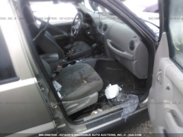 1J4GL38K85W684792 - 2005 JEEP LIBERTY RENEGADE GREEN photo 5