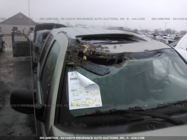 1J4GL38K85W684792 - 2005 JEEP LIBERTY RENEGADE GREEN photo 6