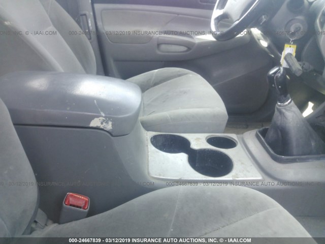 5TEUX42N35Z120640 - 2005 TOYOTA TACOMA ACCESS CAB წითელი ფოტო 5