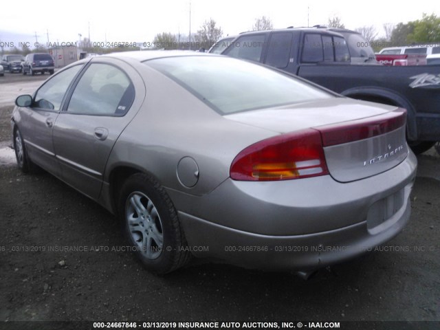 2B3HD56J2YH369570 - 2000 DODGE INTREPID ES BEIGE photo 3