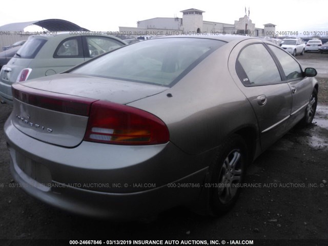 2B3HD56J2YH369570 - 2000 DODGE INTREPID ES BEIGE photo 4