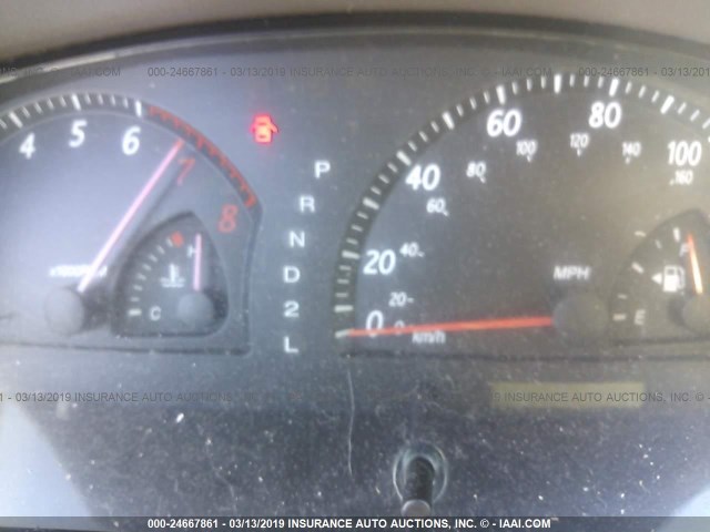 4T1BE32K13U233047 - 2003 TOYOTA CAMRY LE/XLE/SE RED photo 7