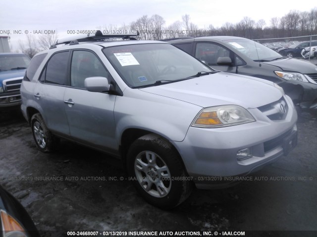 2HNYD18944H542259 - 2004 ACURA MDX TOURING SILVER photo 1