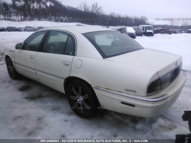 1G4CU541834139299 - 2003 BUICK PARK AVENUE ULTRA WHITE photo 3